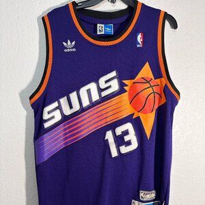 Adidas Hardwood Classics NBA Phoenix Suns Nash #13 Stitch Jersey Sz Medium
